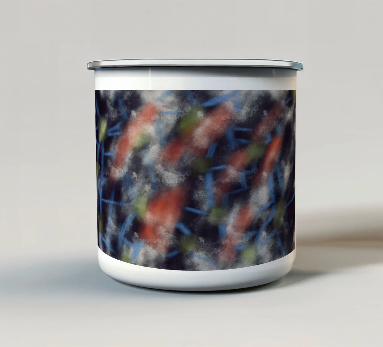 Kuddelmuddel II tazza in smalto da ChiasMata CozMos