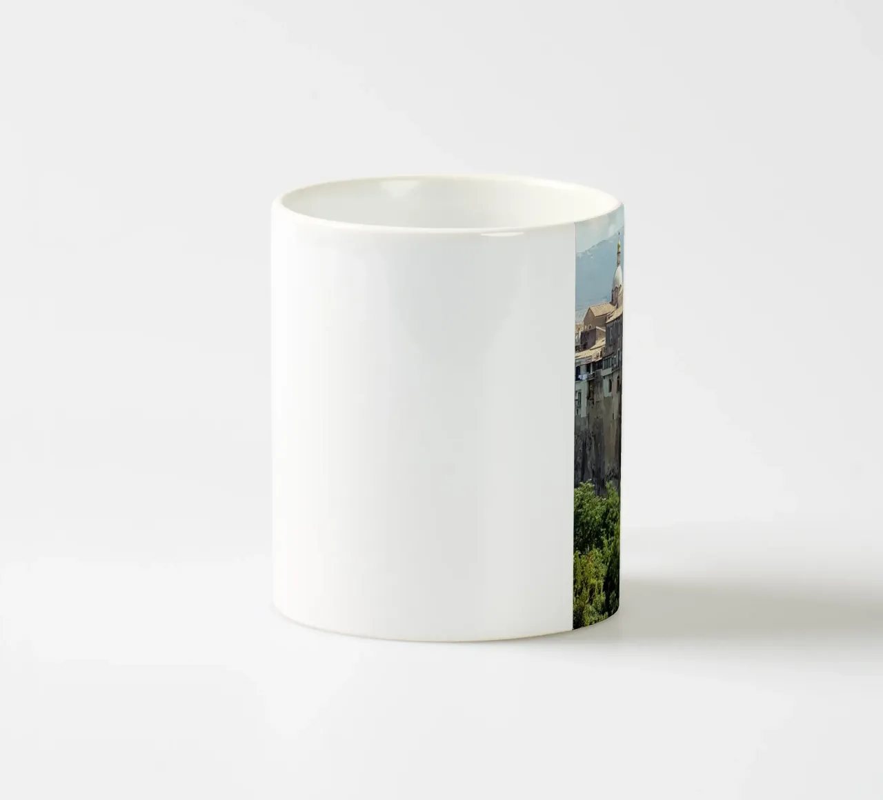 Sant'Agata tazza in ceramica da Massimo Frascogna