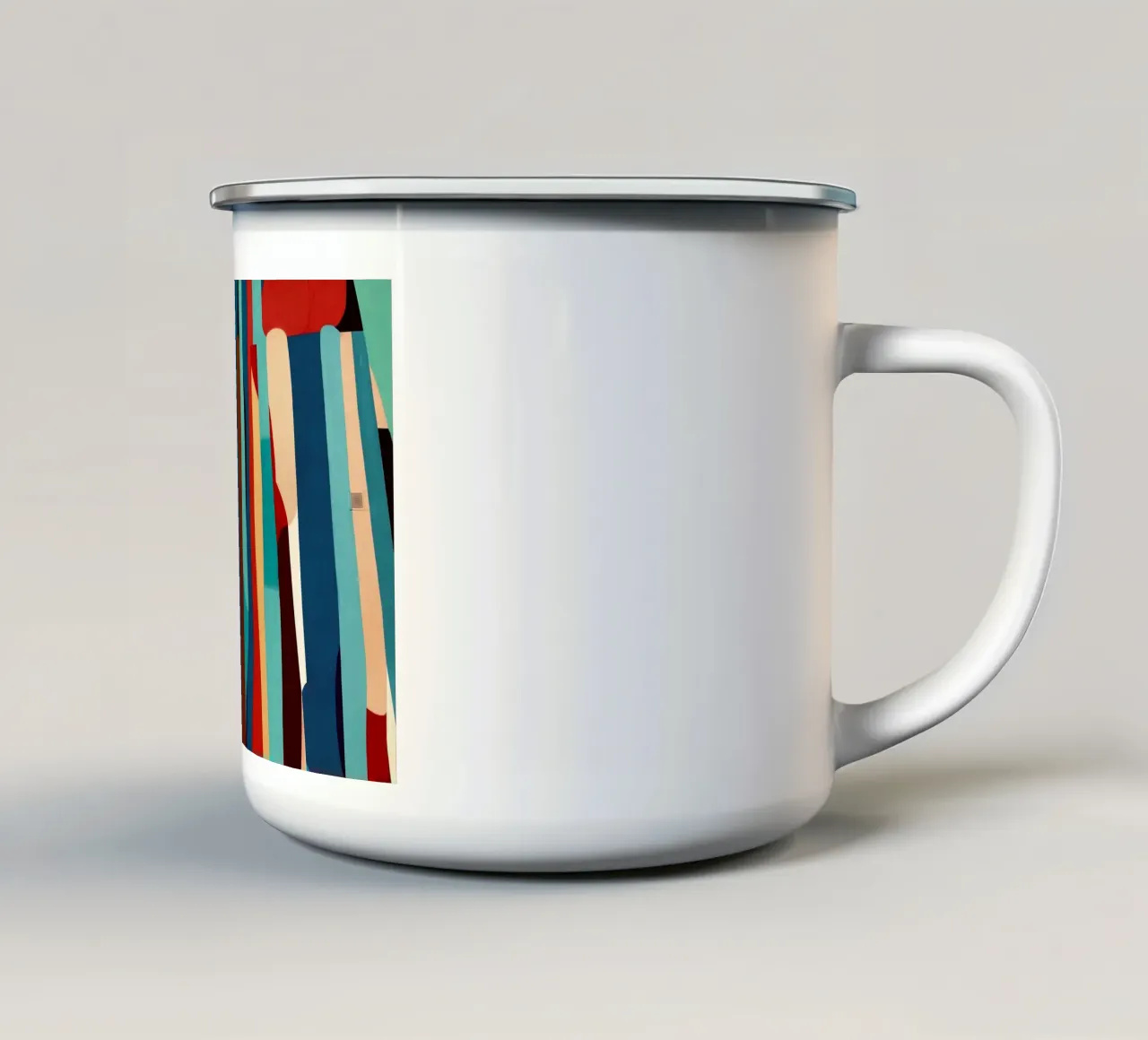 Funky Forest tazza in smalto da ChiasMata CozMos