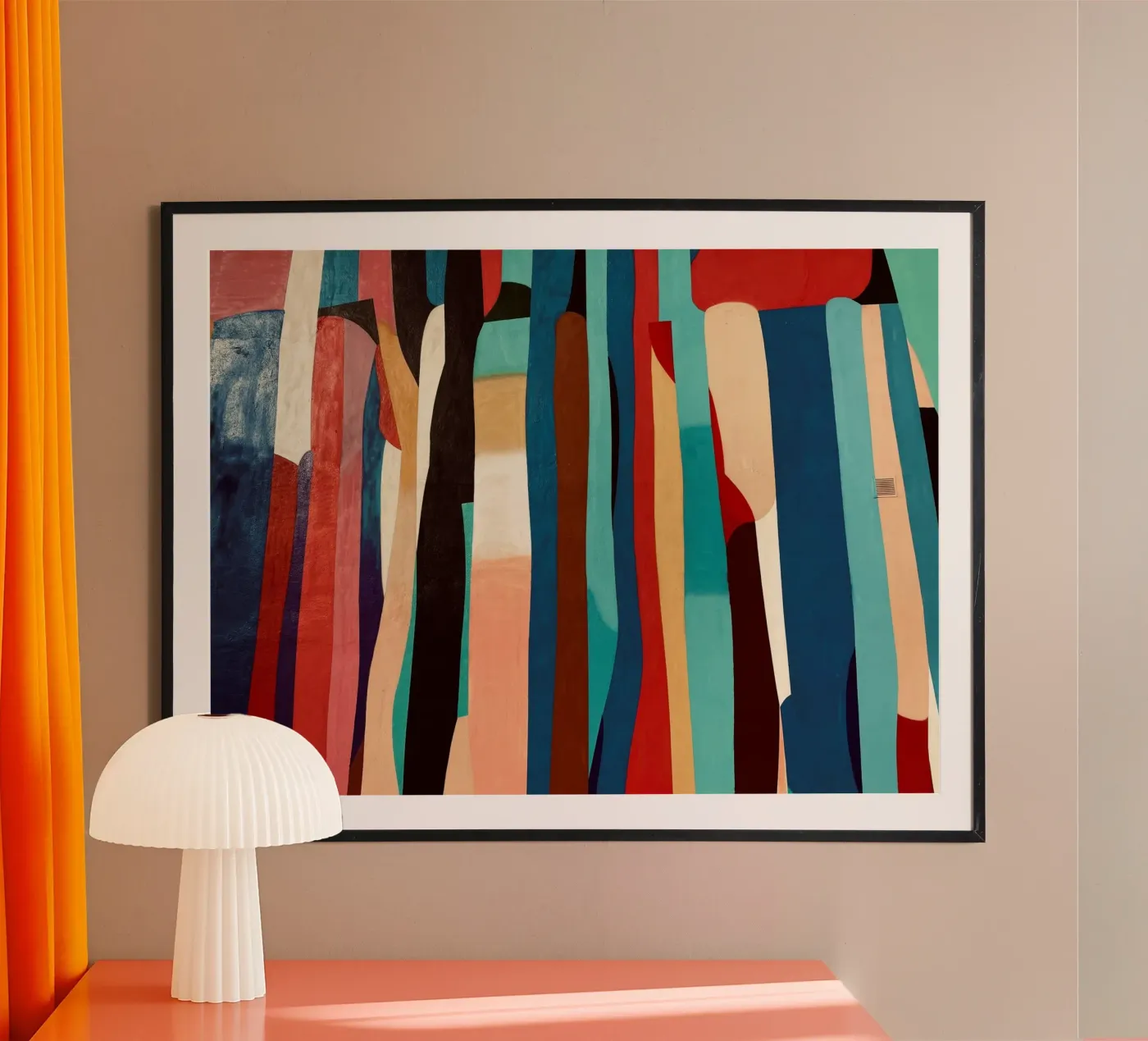Funky Forest Poster von ChiasMata CozMos