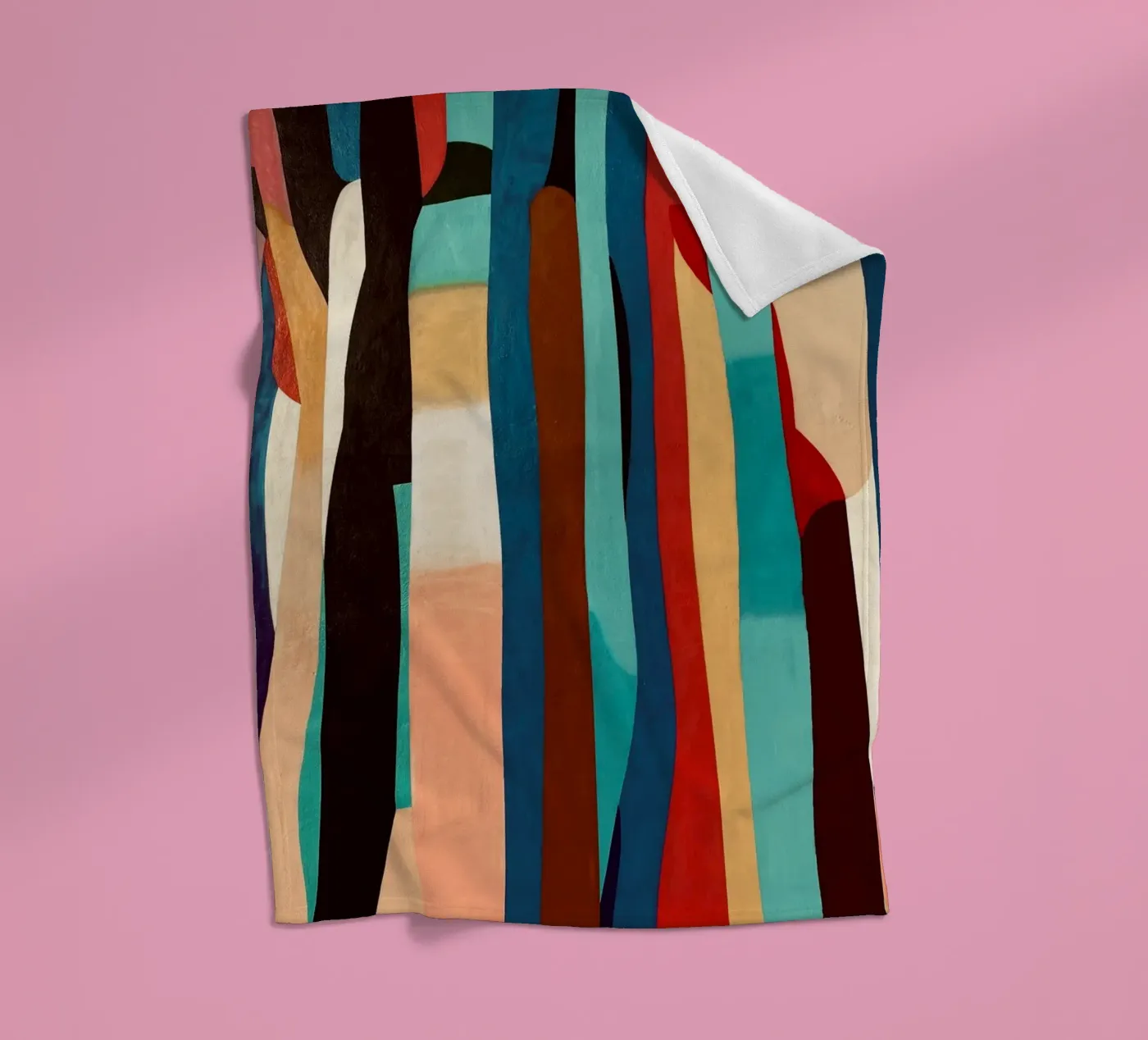 Funky Forest Fleecedecke von ChiasMata CozMos