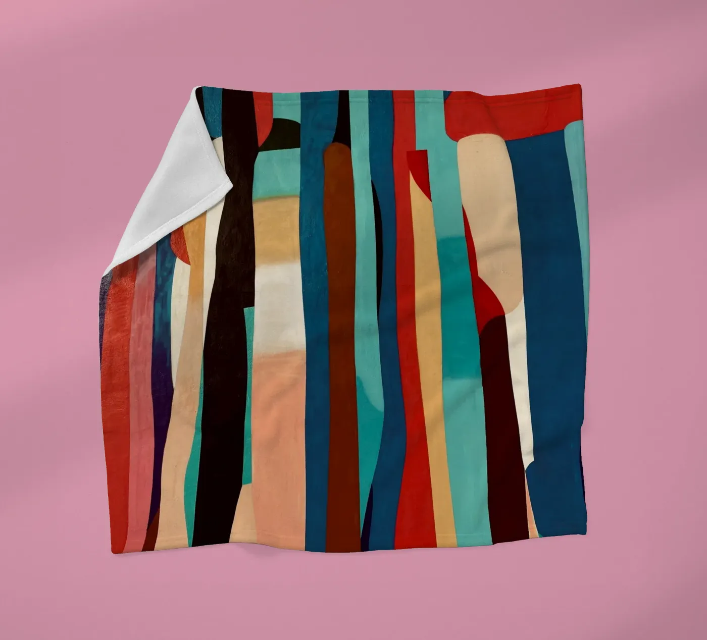 Funky Forest Fleecedecke von ChiasMata CozMos