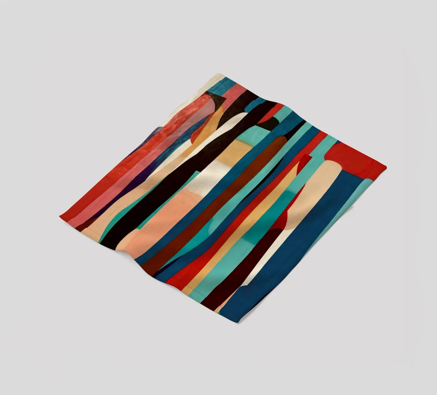 Funky Forest Fleecedecke von ChiasMata CozMos