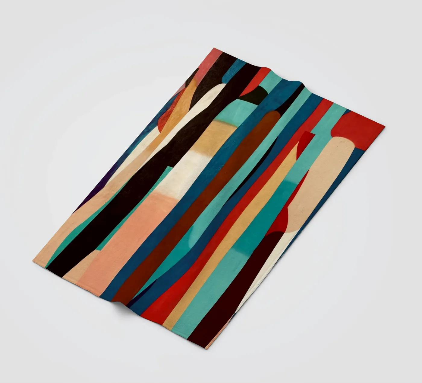 Funky Forest Fleecedecke von ChiasMata CozMos