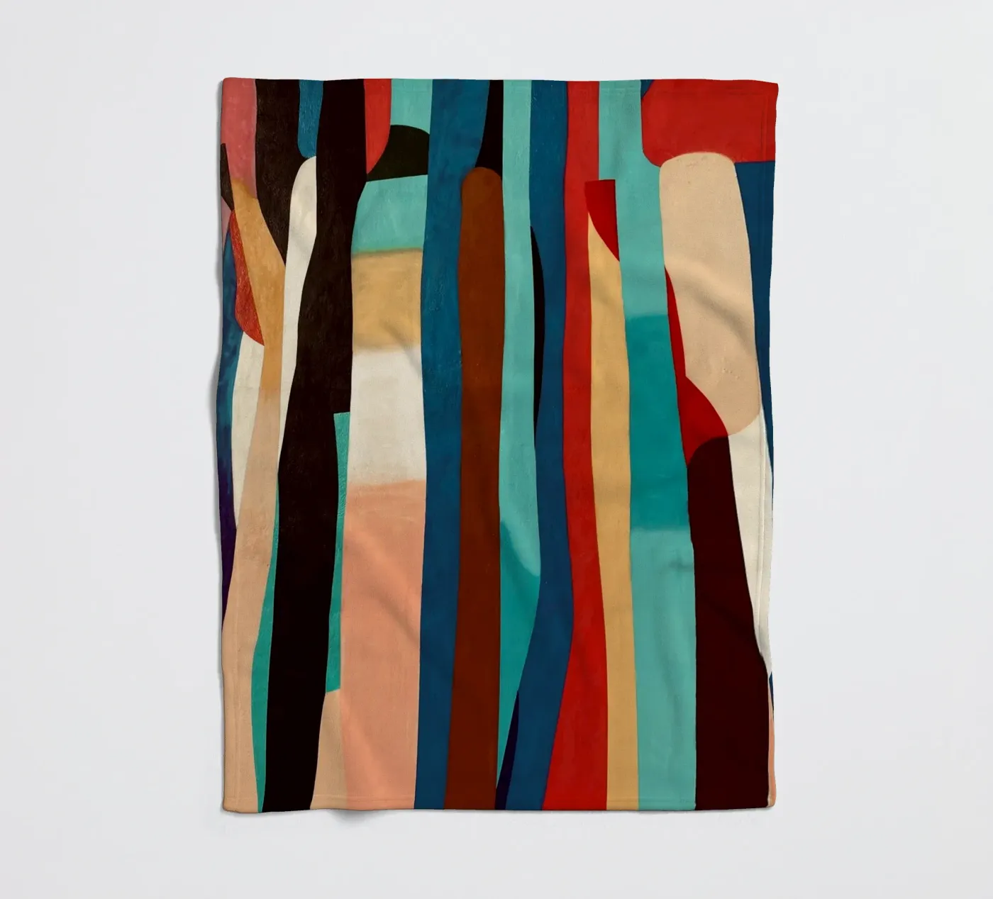 Funky Forest Fleecedecke von ChiasMata CozMos