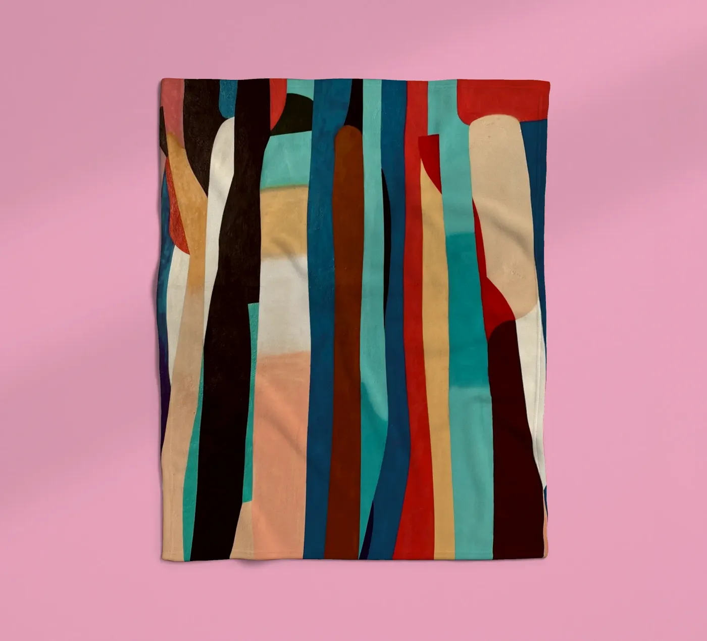 Funky Forest Fleecedecke von ChiasMata CozMos