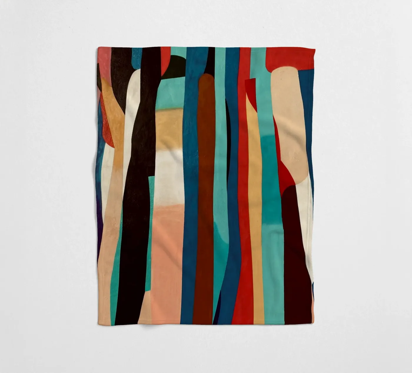 Funky Forest Fleecedecke von ChiasMata CozMos