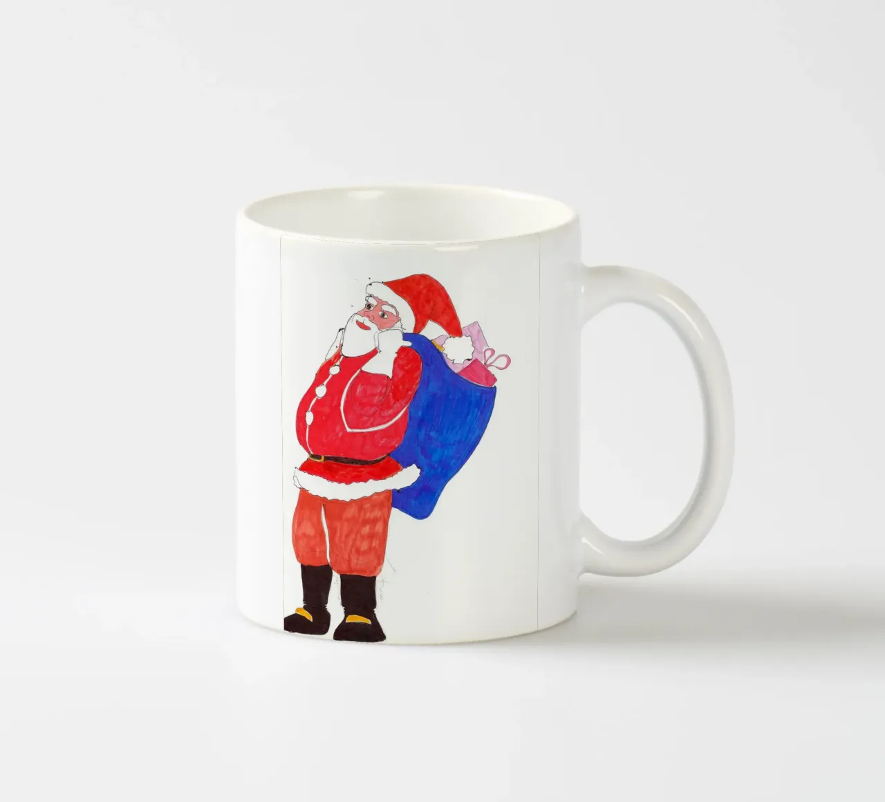 Christmas ceramic mug by Massimo Frascogna
