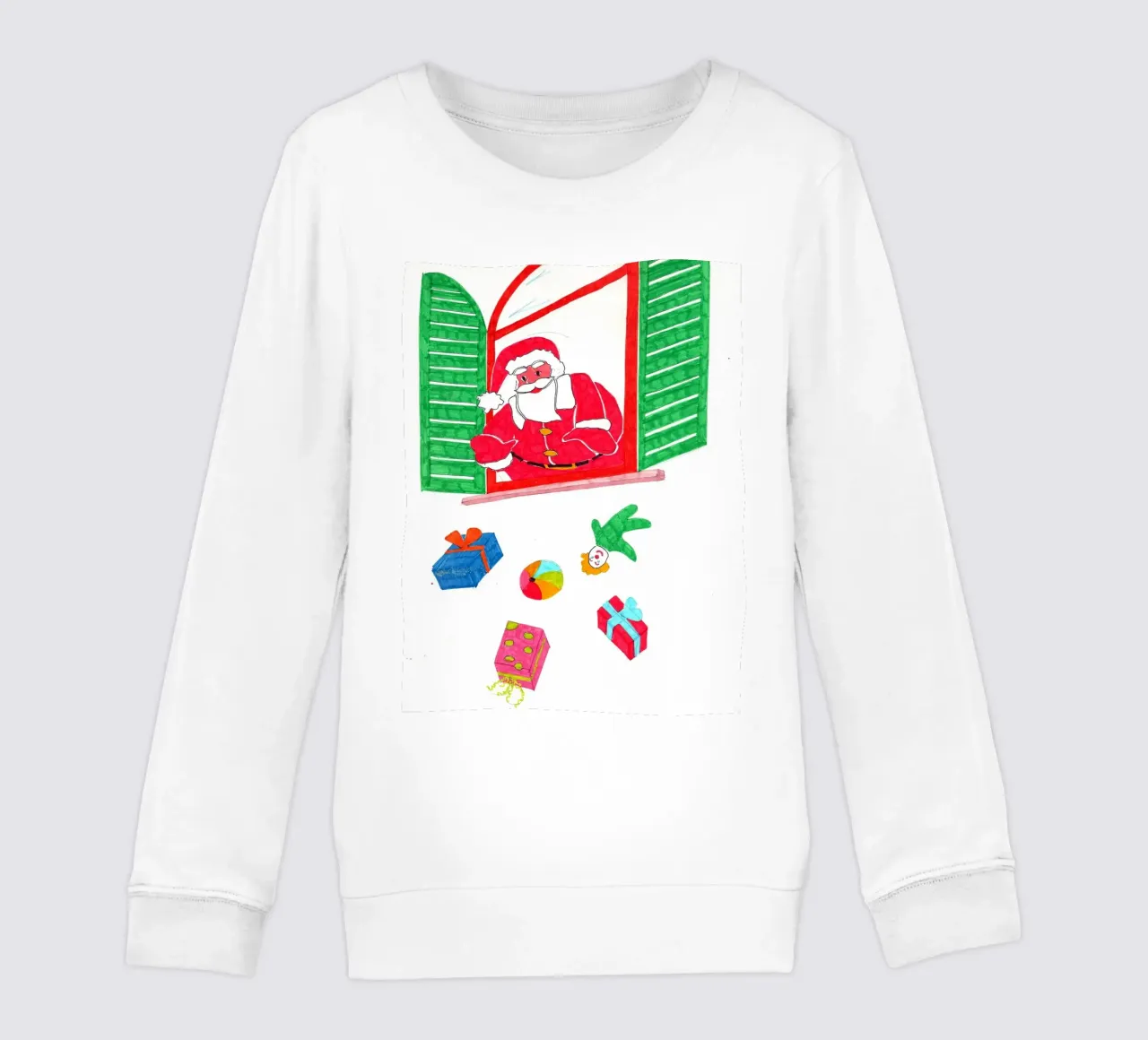 Kerst kinder sweatshirt van Massimo Frascogna