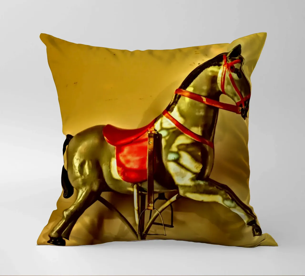 Horse of Dreams cuscino da fanny-bianca