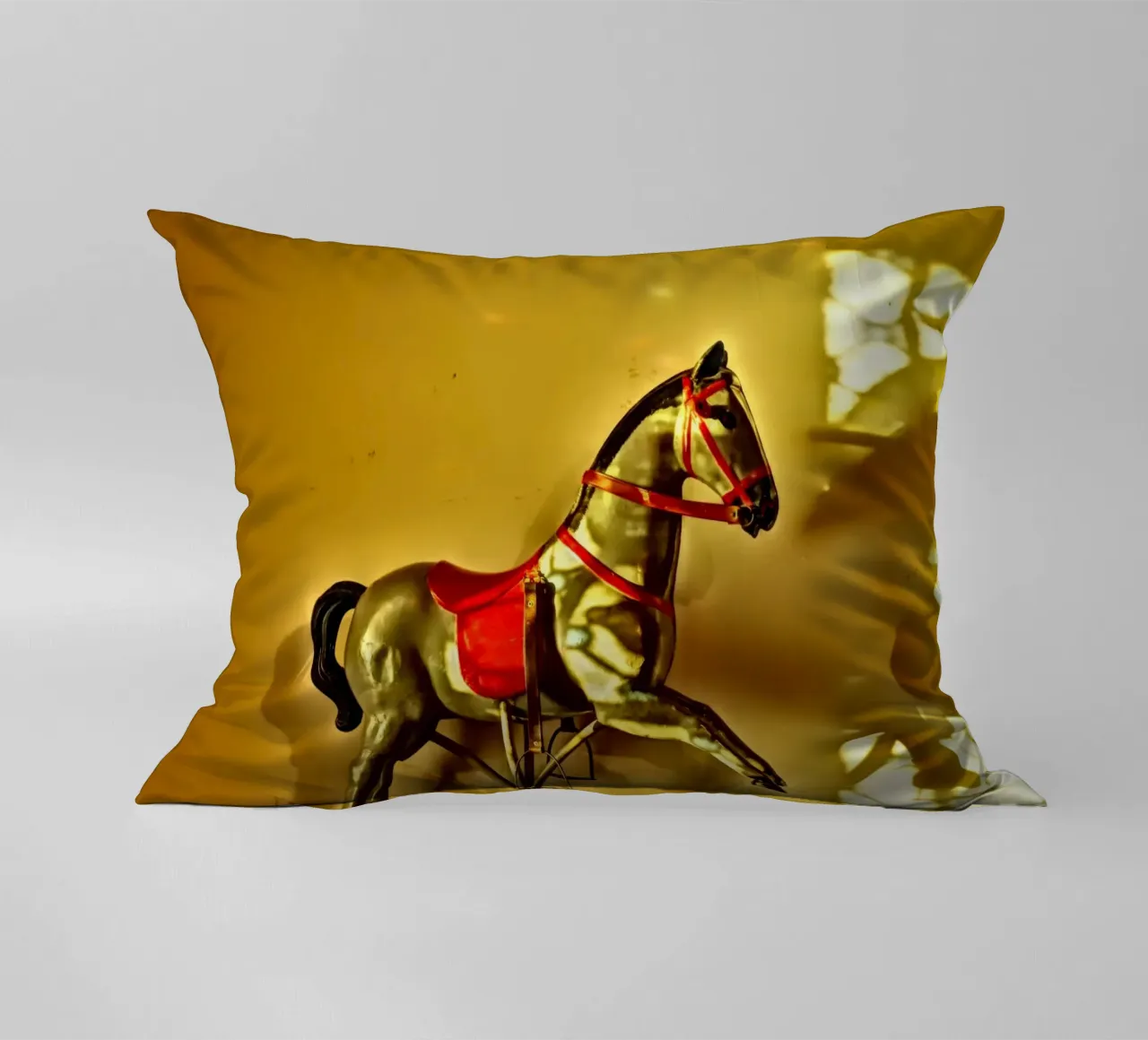 Horse of Dreams cuscino da fanny-bianca