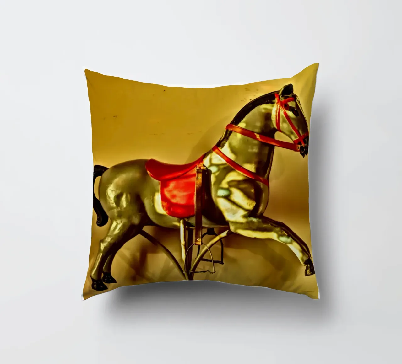 Horse of Dreams cuscino da fanny-bianca