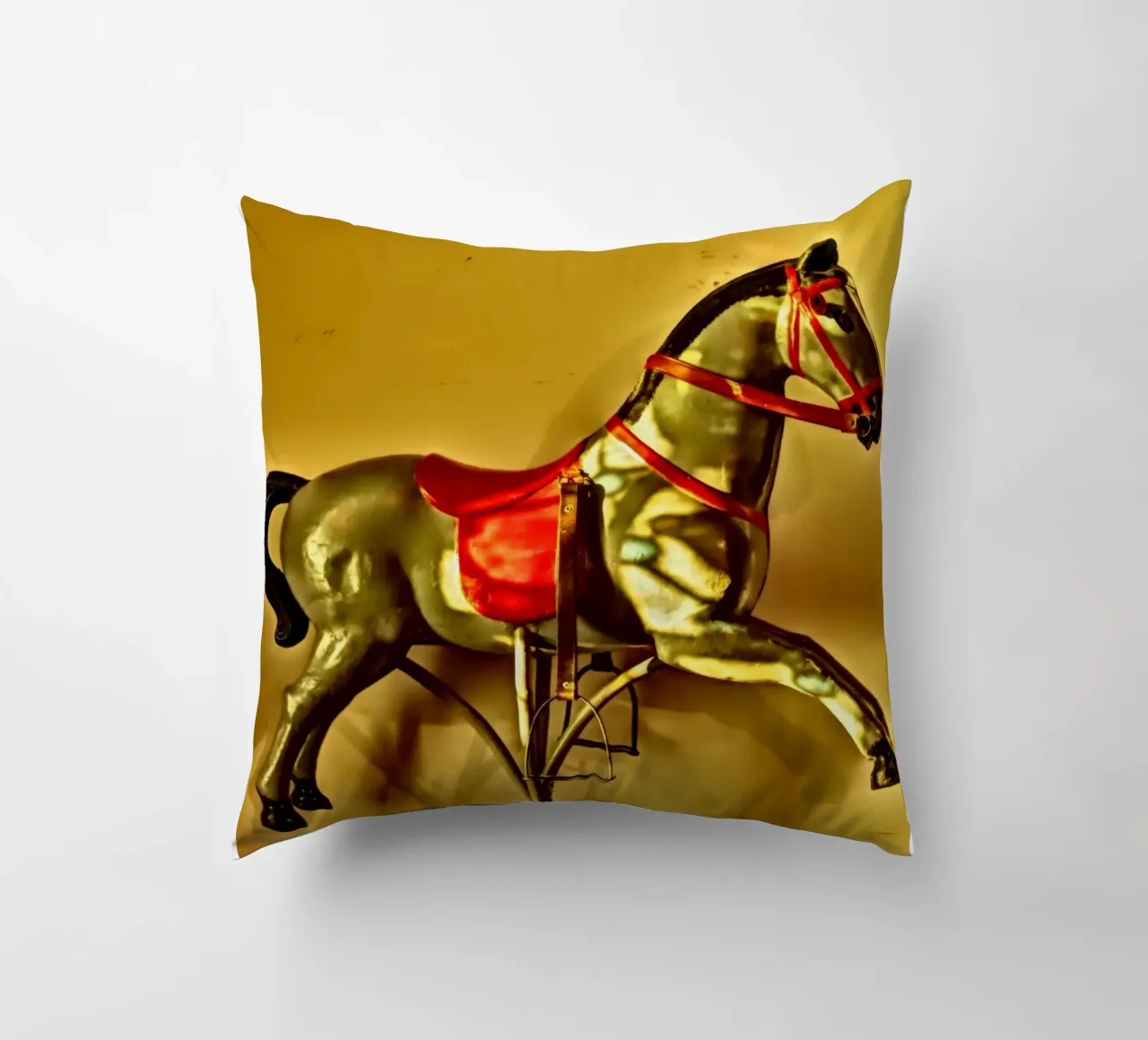 Horse of Dreams cuscino da fanny-bianca