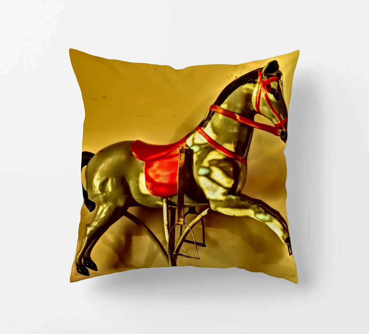 Horse of Dreams cuscino da fanny-bianca