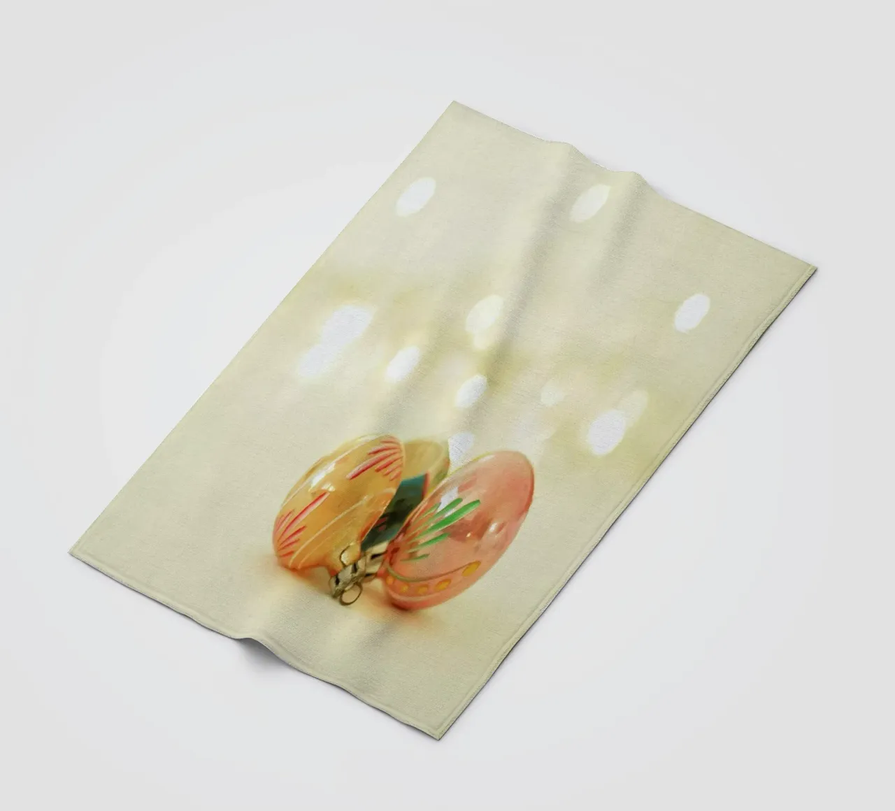 Christbaumkugeln 2 Fleecedecke von Cassia Beck Photography