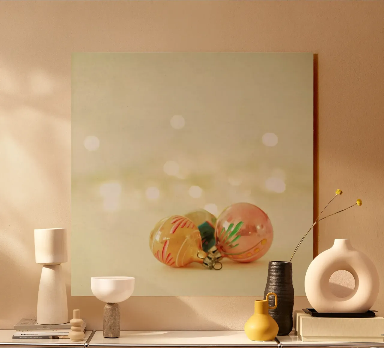 Baubles di Natale 2 plexiglass da Cassia Beck Photography