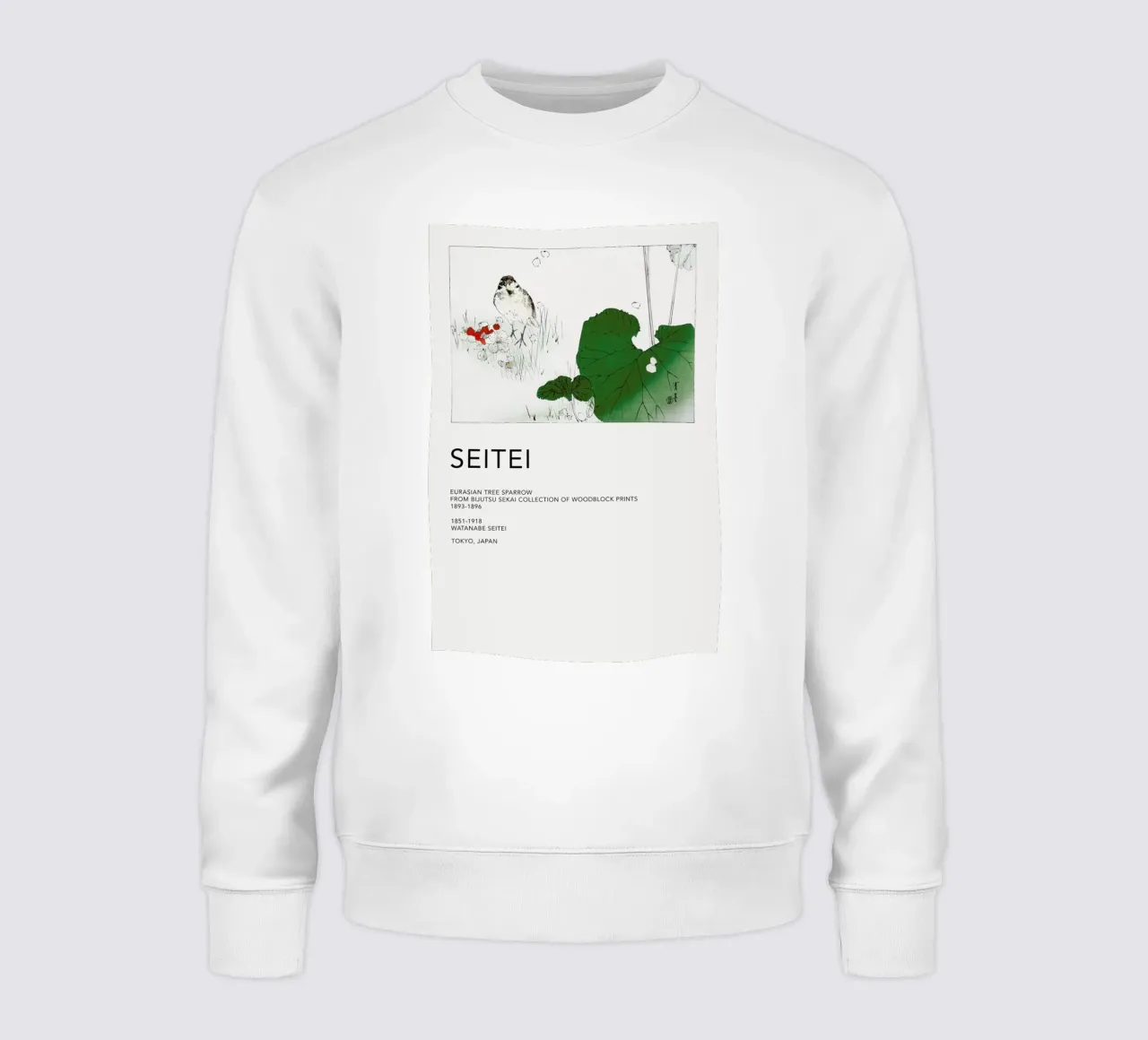 Seitei - Eurasian Tree Sparrow felpa da Vintage by JUNIQE