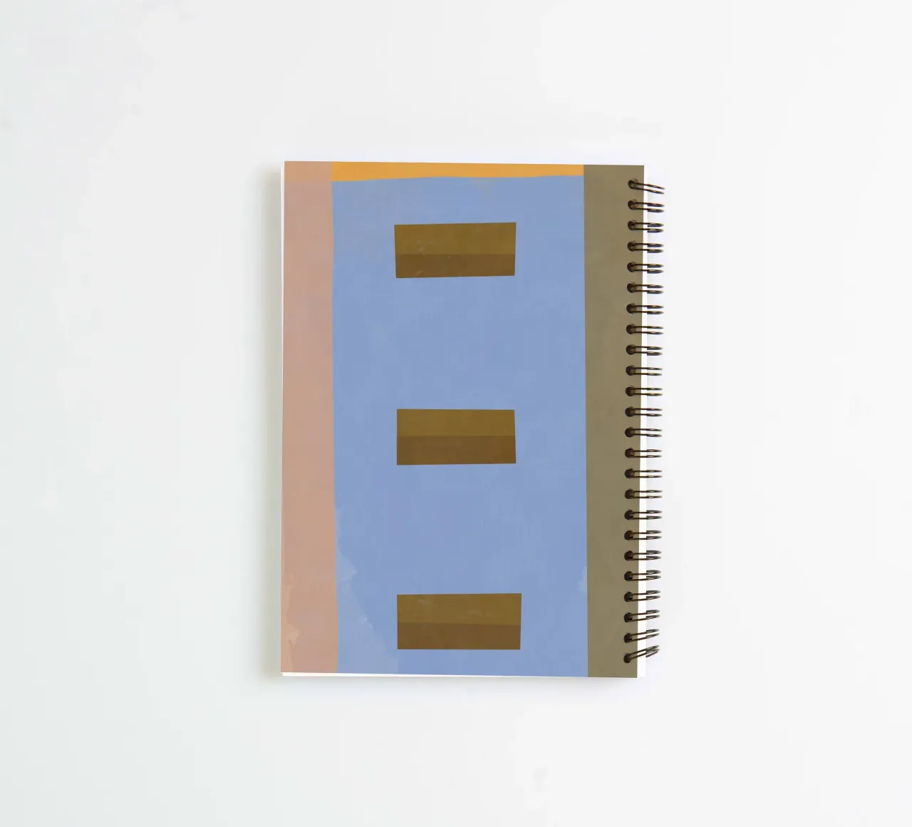 Architectural abstract spiral notebook by Little Dean