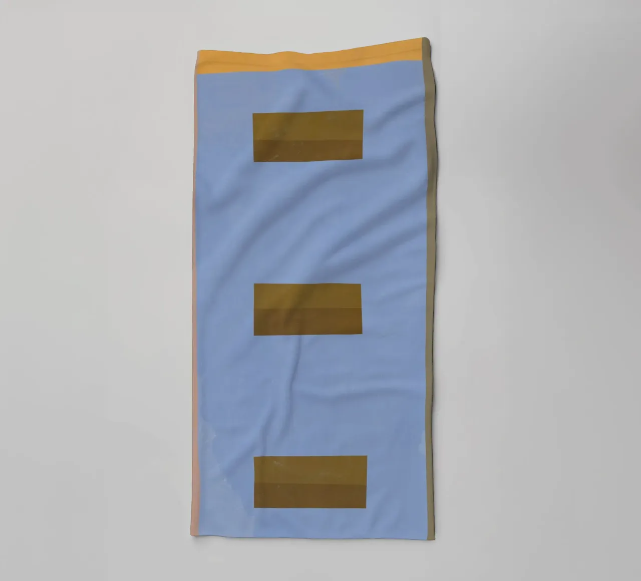 Architectural abstract towel by Little Dean