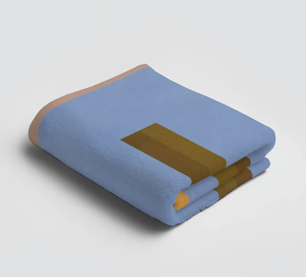 Architectural abstract towel by Little Dean