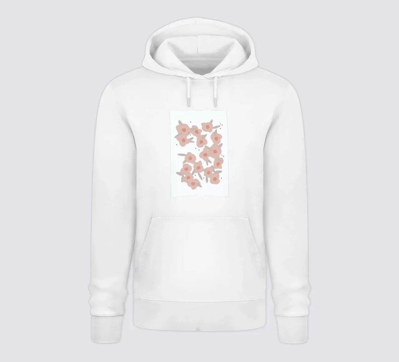 Blumenwiese No2 felpa con cappuccio da KRUTH DESIGN