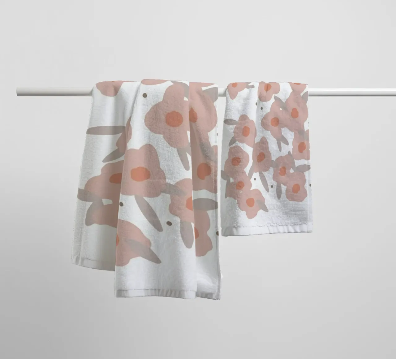 Blumenwiese No2 asciugamano da bagno da KRUTH DESIGN
