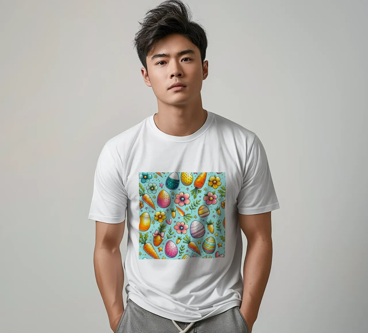Easter Egg Doodles t-shirt by Happy Littles
