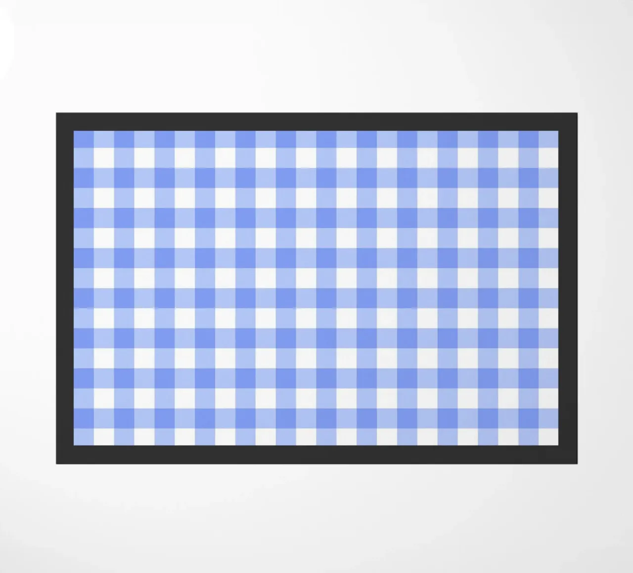 Gingham blu pastello zerbino da Happy Littles