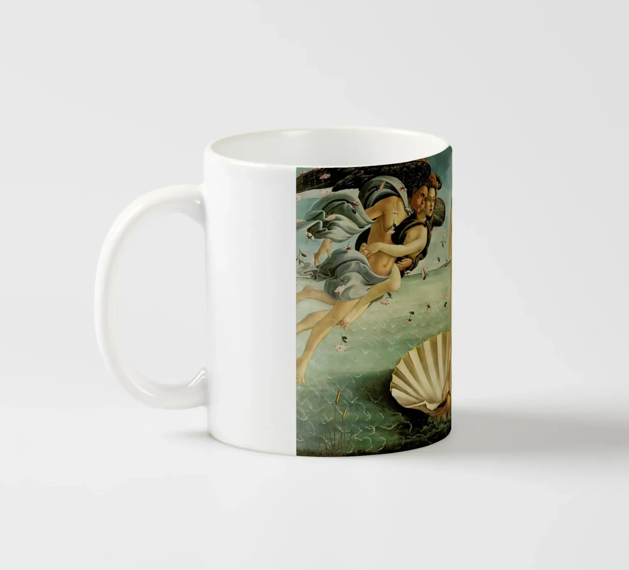 Botticelli - The Birth of Venus tazza in ceramica da Vintage by JUNIQE
