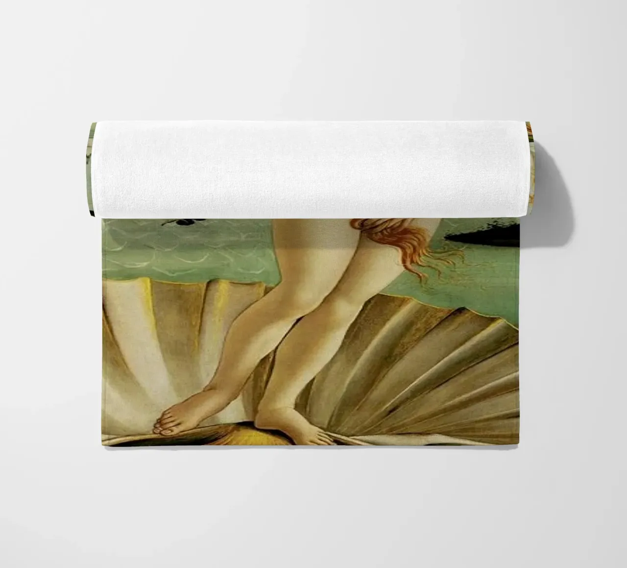 Botticelli - The Birth of Venus telo mare da Vintage by JUNIQE