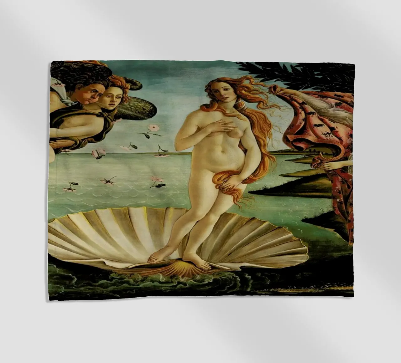 Botticelli - The Birth of Venus telo mare da Vintage by JUNIQE