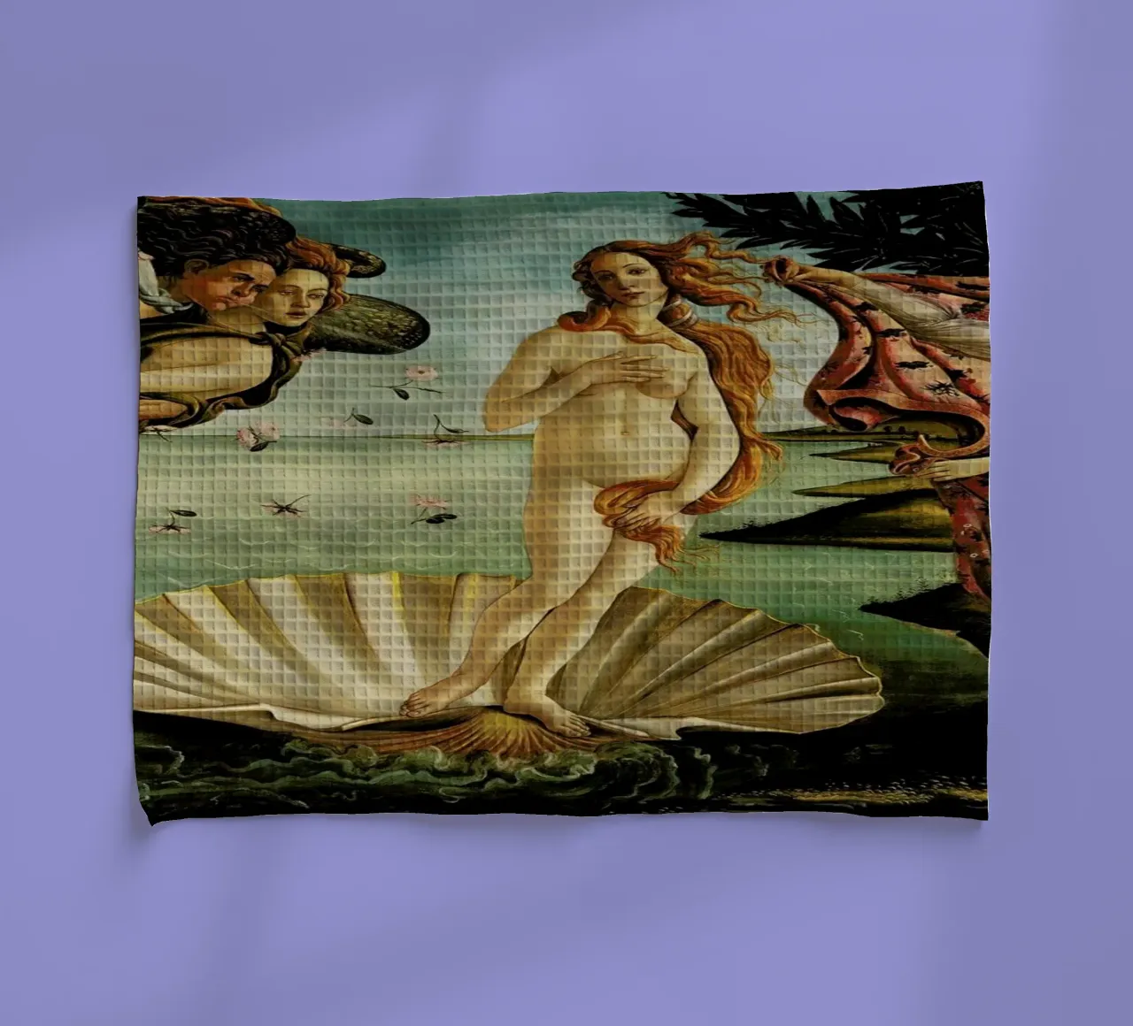 Botticelli - The Birth of Venus tea towel by Vintage by JUNIQE