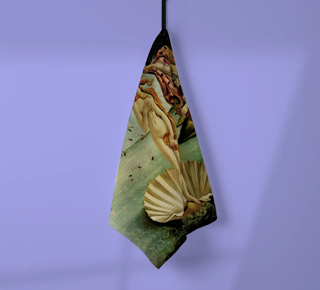 Botticelli - The Birth of Venus tea towel by Vintage by JUNIQE
