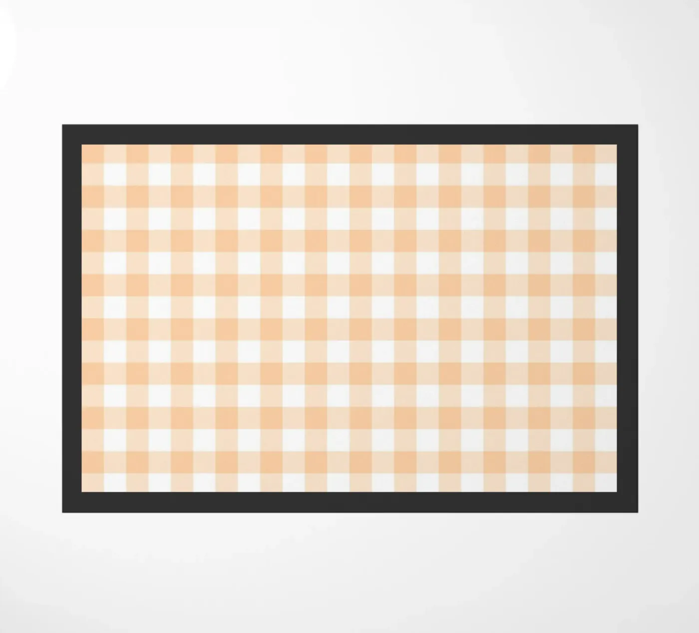 Gingham pesca pastello zerbino da Happy Littles