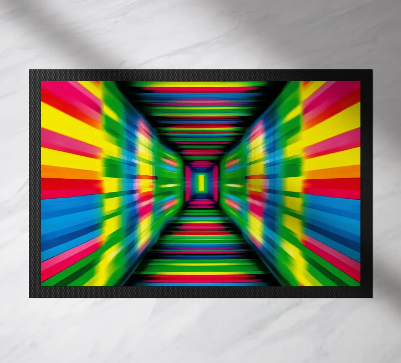 Tunnel LED | Installazione di luce digitale zerbino da Autofocus