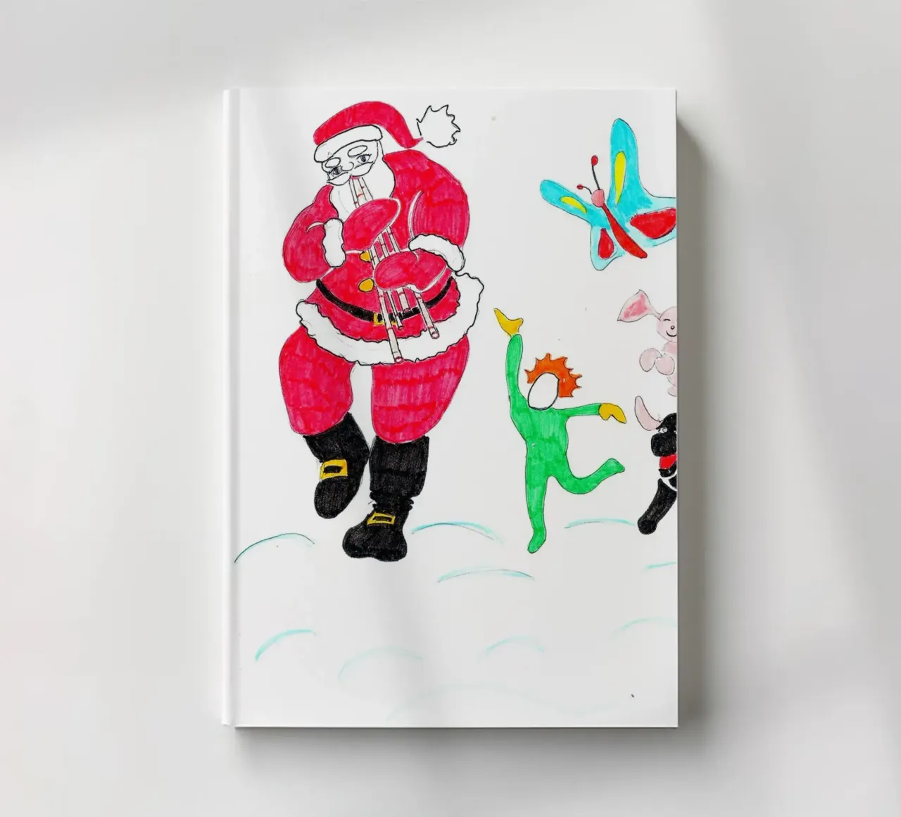 Christmas notebook by Massimo Frascogna