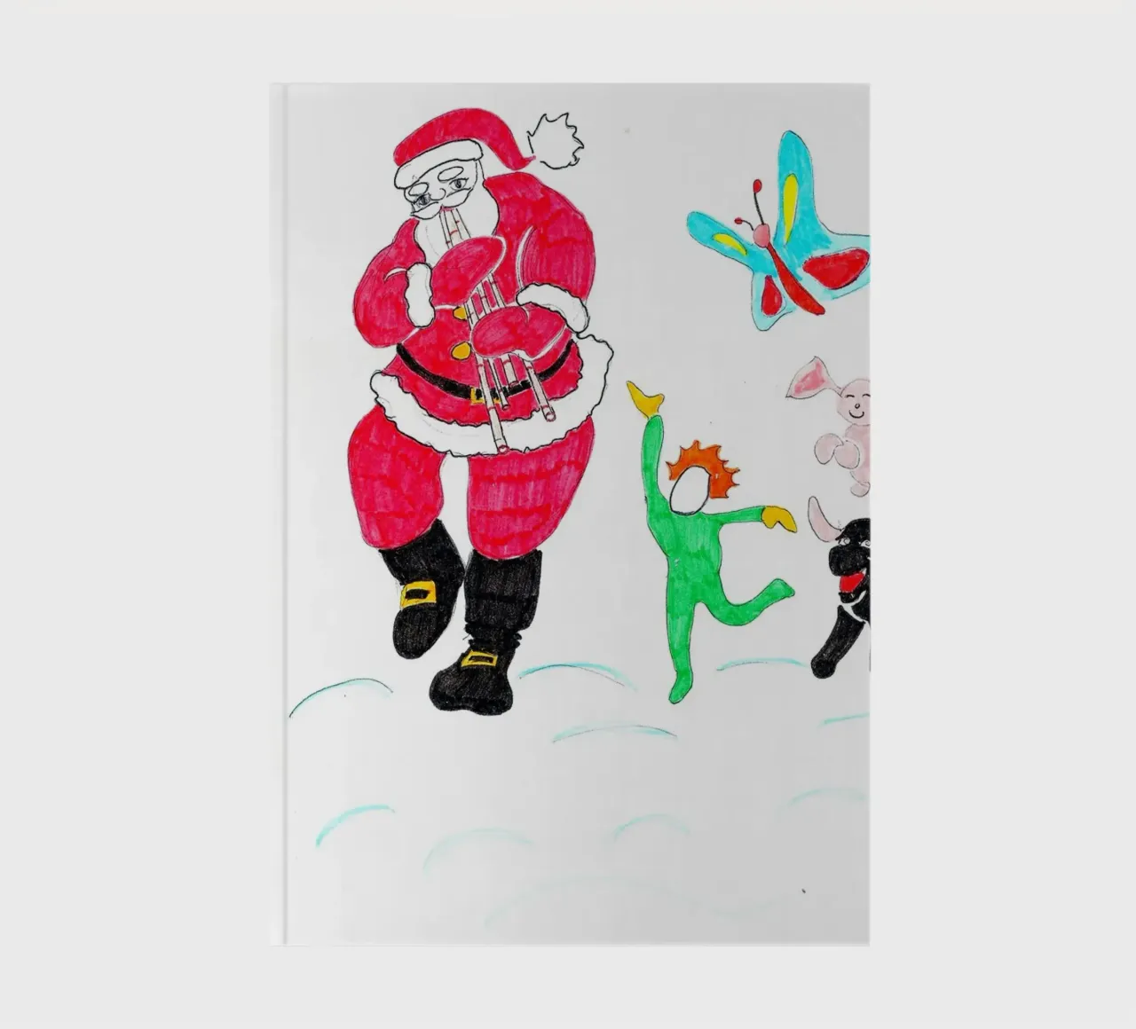 Christmas notebook by Massimo Frascogna