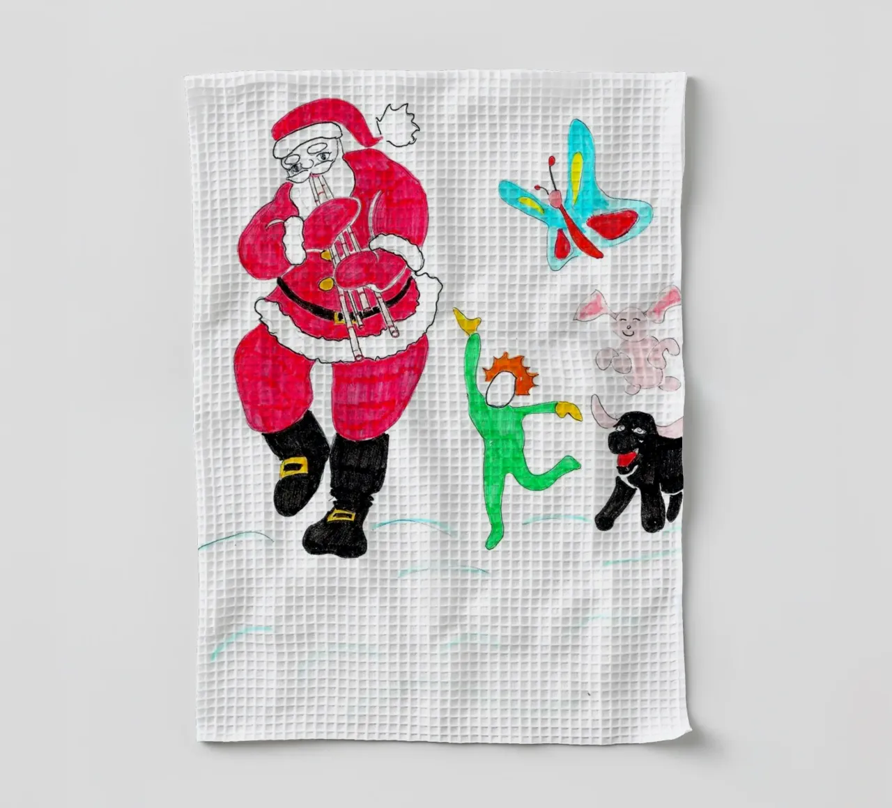 Noël torchon de Massimo Frascogna