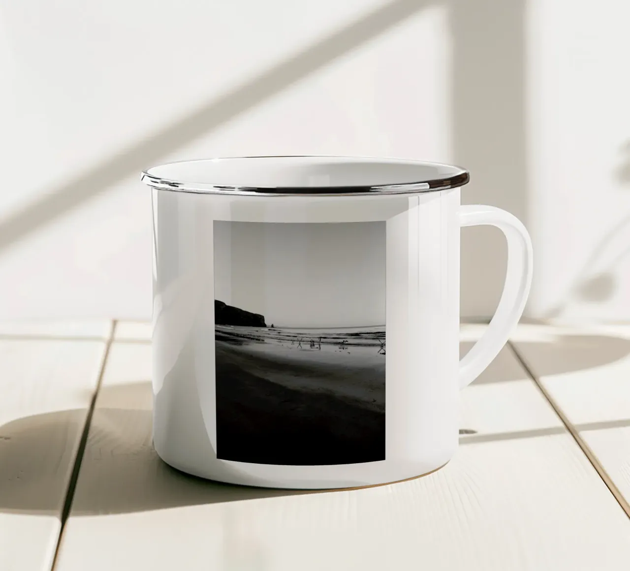 Morning Birds tazza in smalto da Sebastian Hilgetag