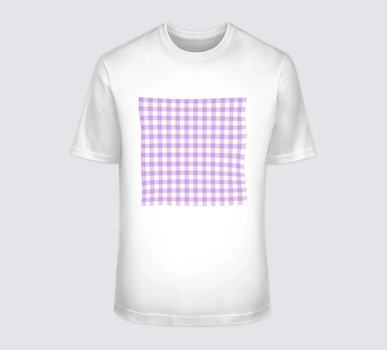 Pastel Purple Gingham t-shirt da Happy Littles