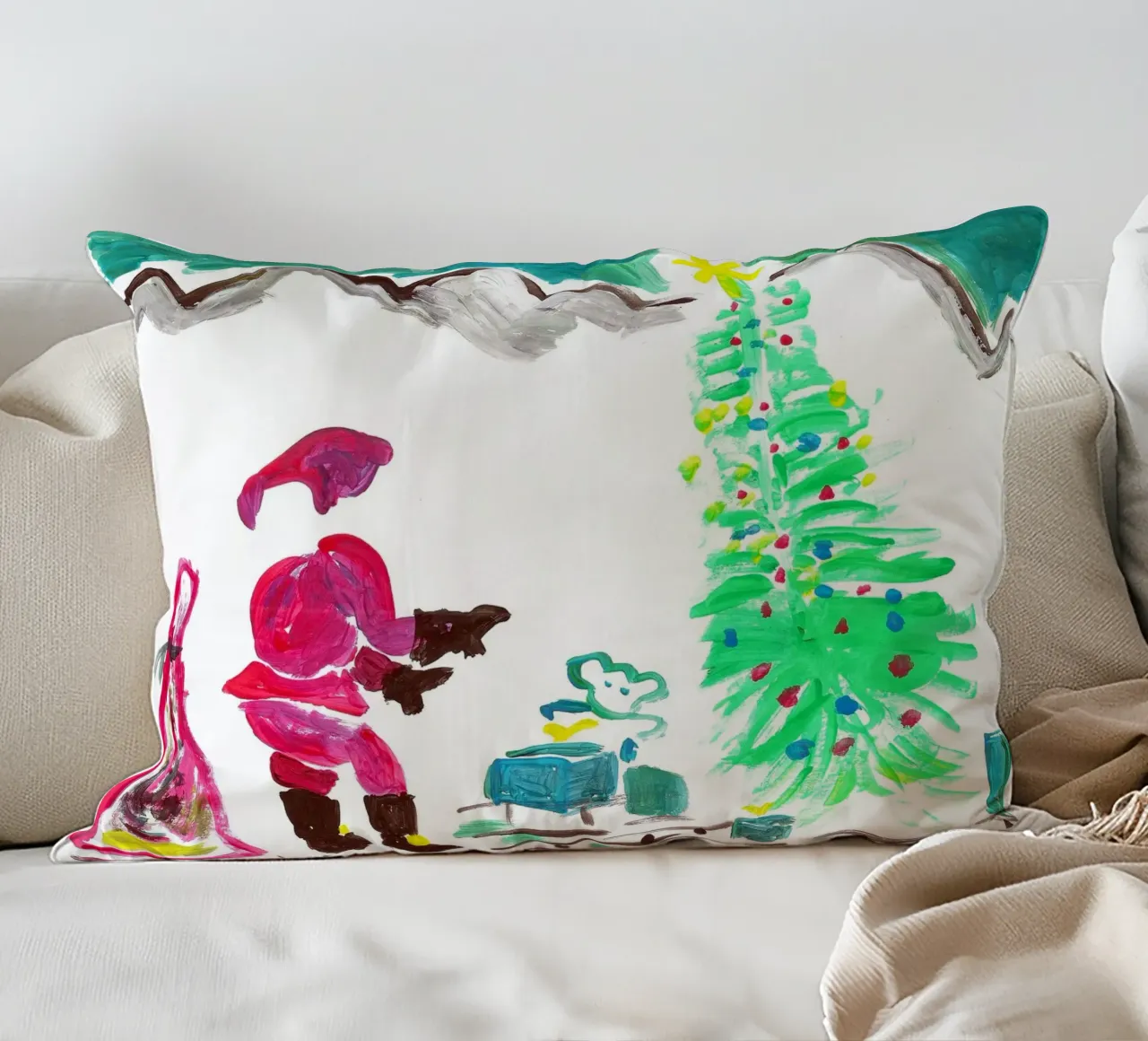 Natale cuscino da Massimo Frascogna