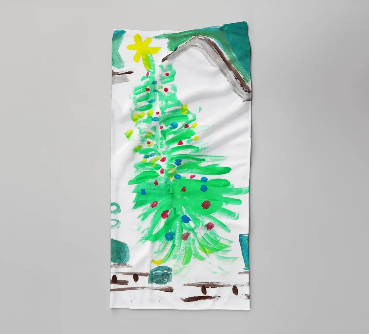 Natale asciugamano da bagno da Massimo Frascogna