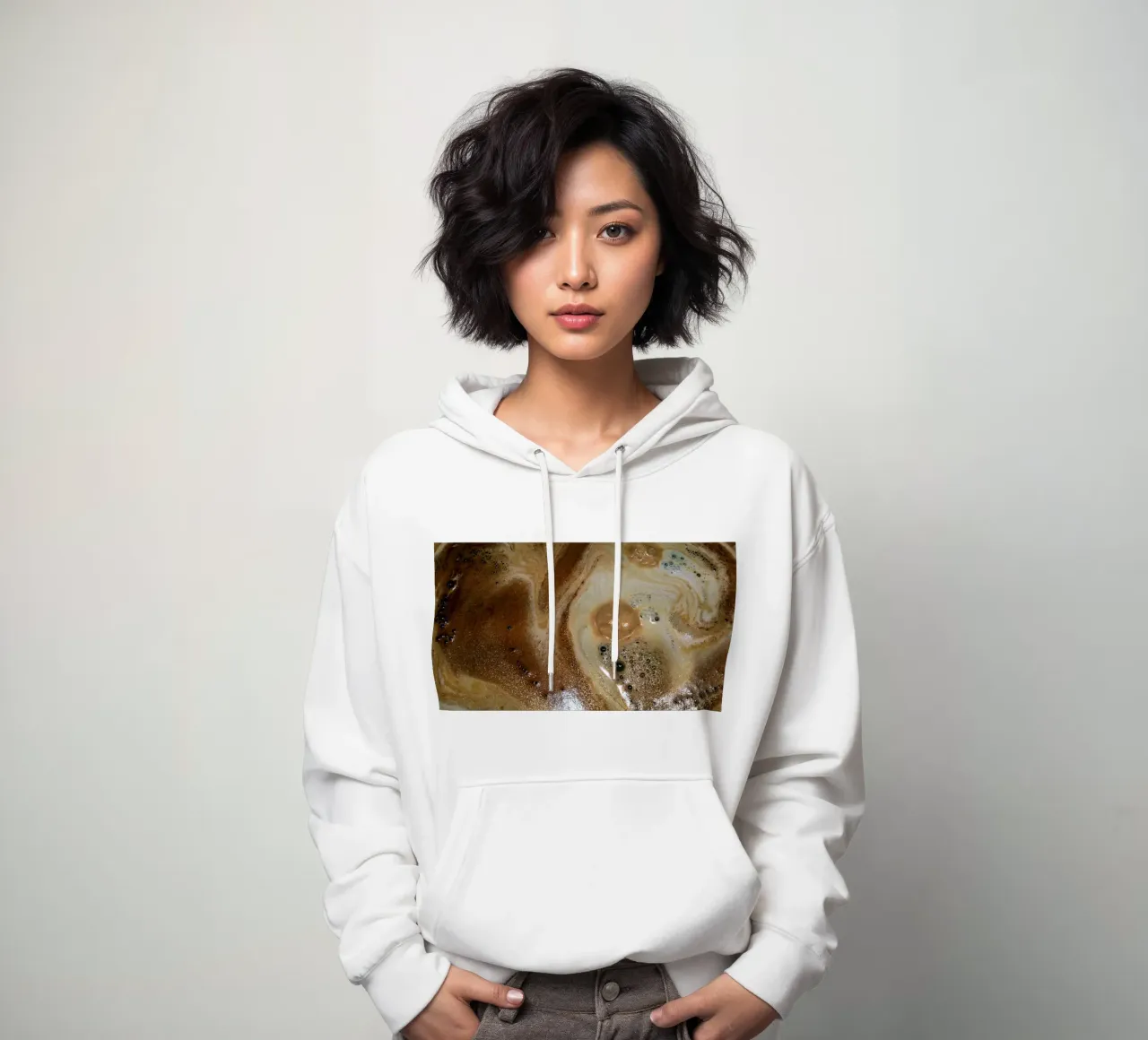 Cap hoodie by Massimo Frascogna