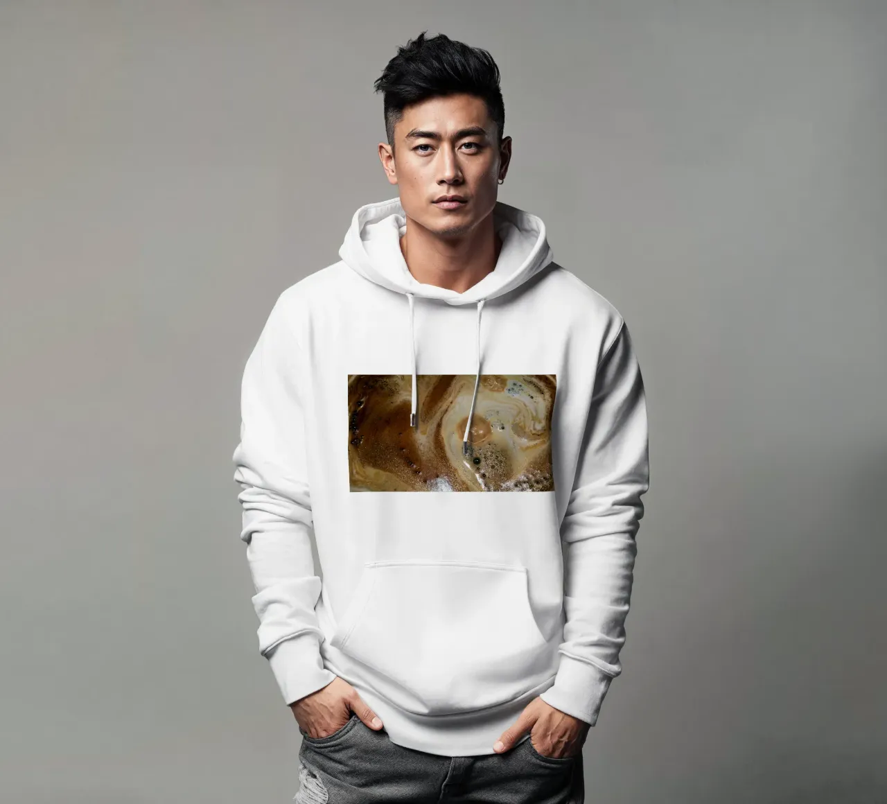 Cap hoodie by Massimo Frascogna