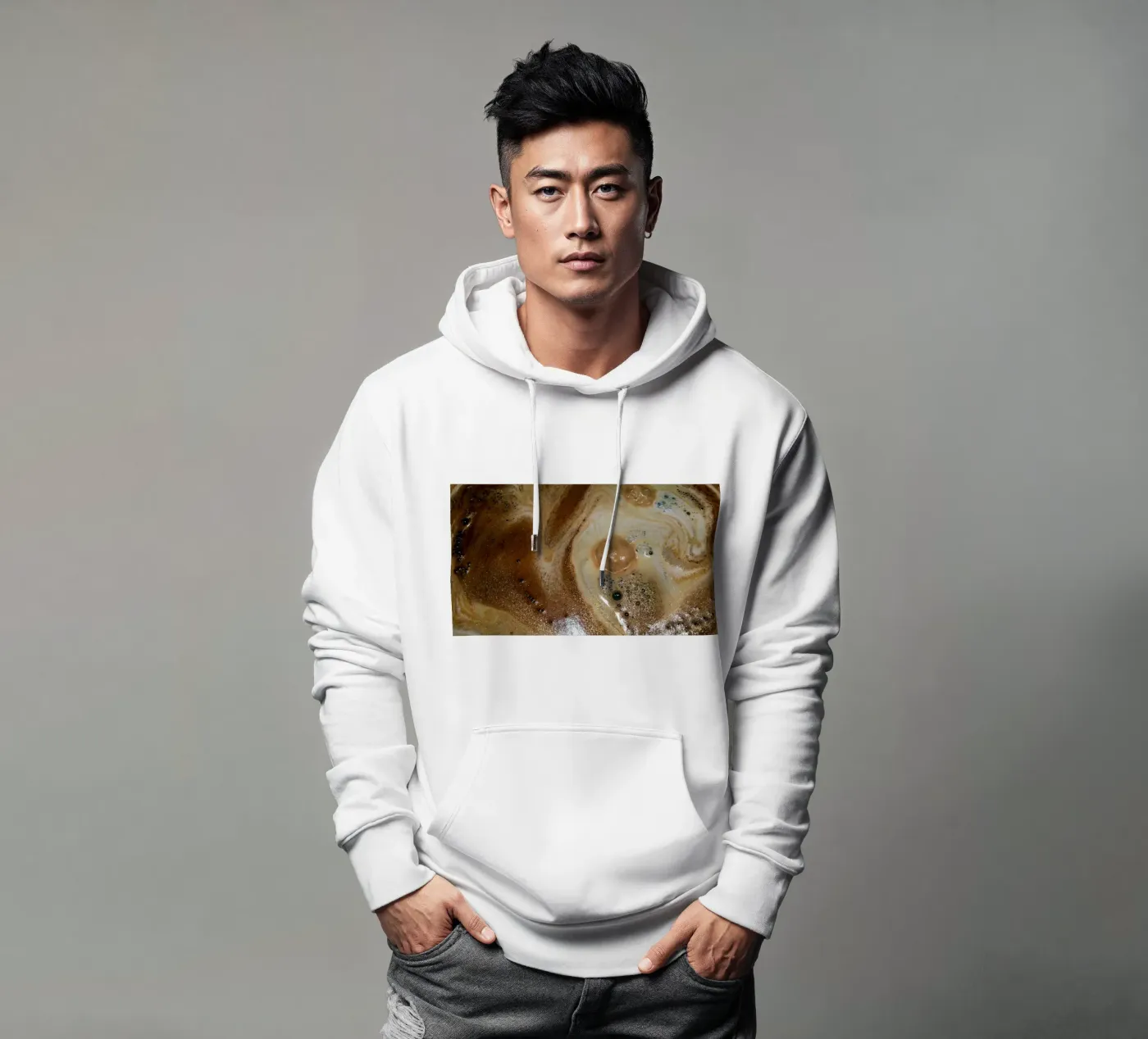 Cap hoodie by Massimo Frascogna