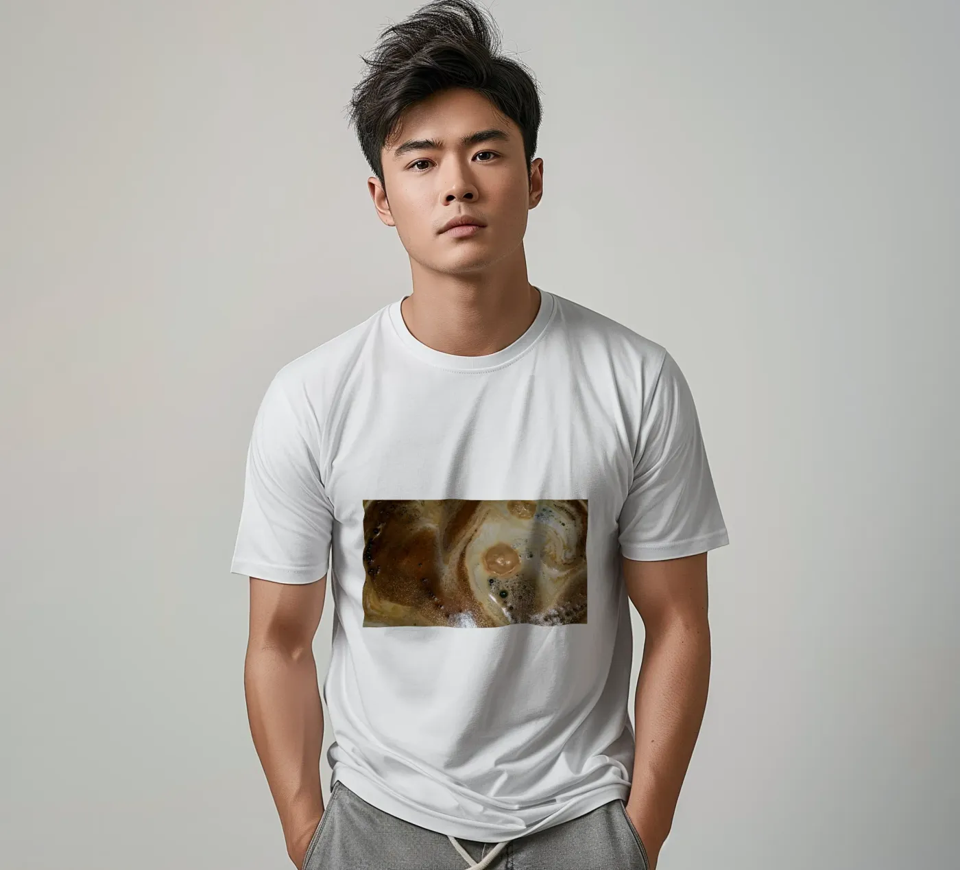 Cappuccio t-shirt da Massimo Frascogna