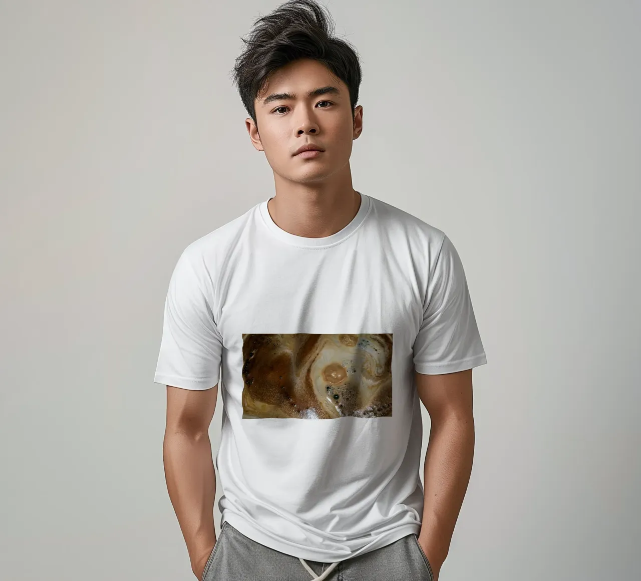 Cappuccio t-shirt da Massimo Frascogna