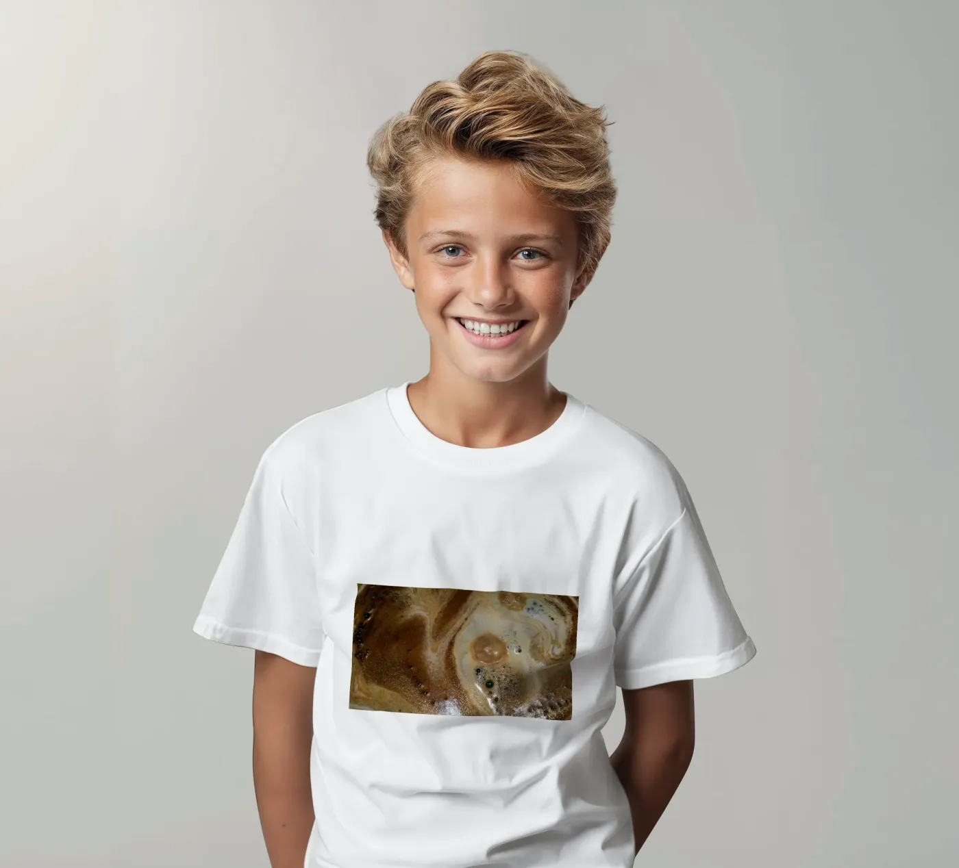 Capuchon t-shirt enfant de Massimo Frascogna