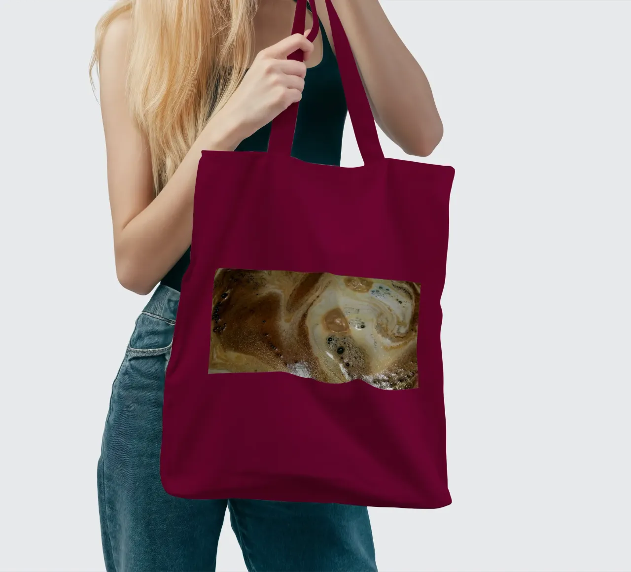 Cap tote bag by Massimo Frascogna