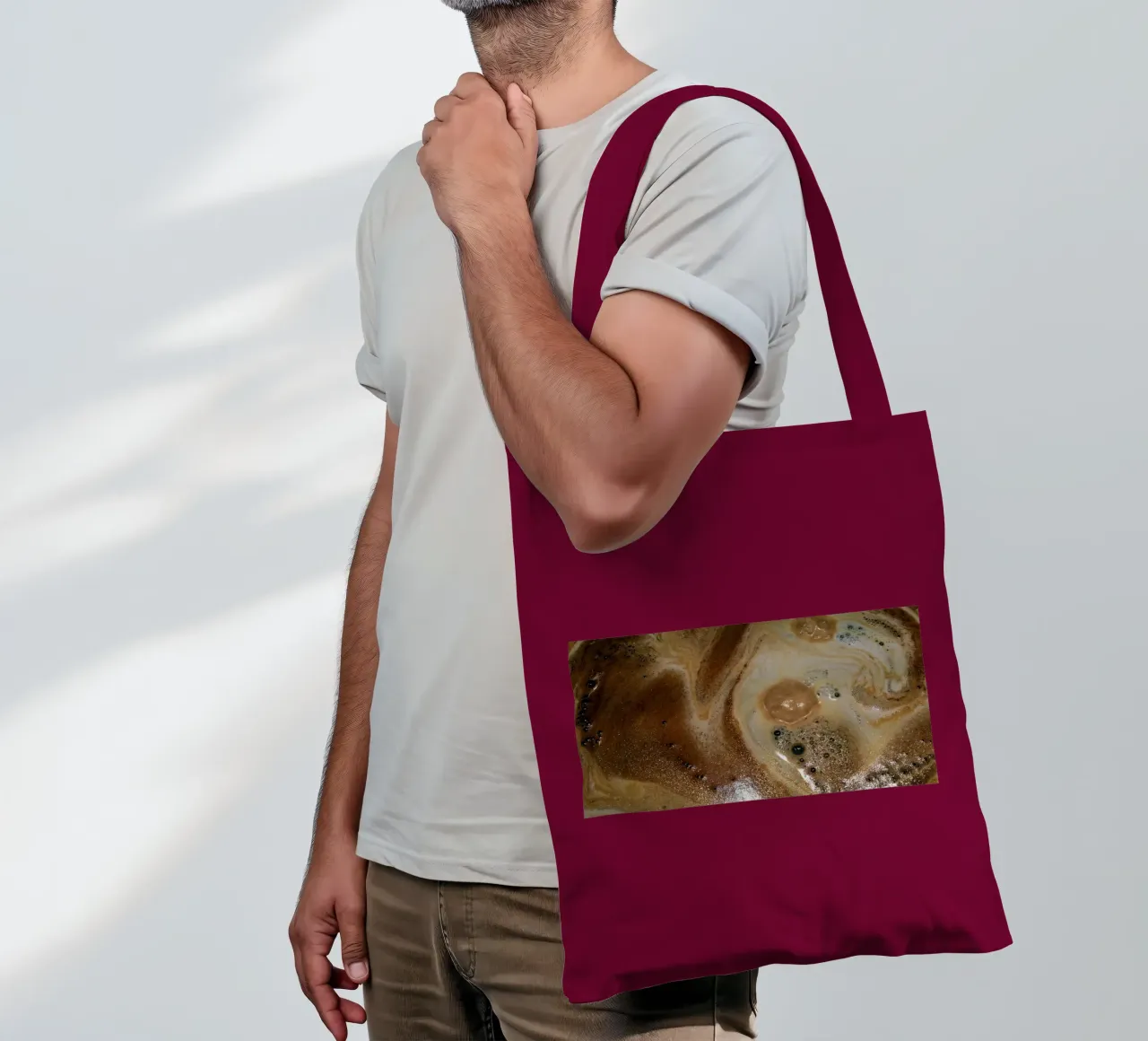 Cap tote bag by Massimo Frascogna